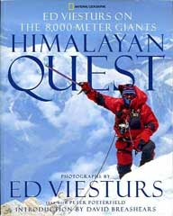 Manaslu Book - Himalayan Quest: Ed Viesturs on the 8,000-Meter Giants - cover Ed Viesturs on Manaslu
